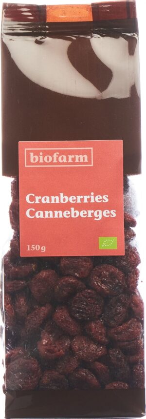 BIOFARM Cranberries Bio Btl 150 g