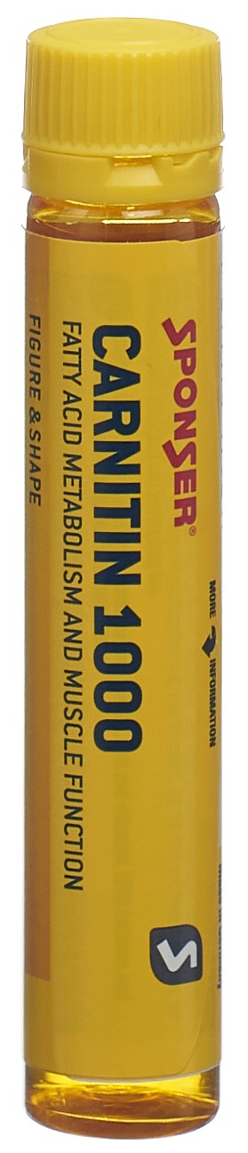 CONTENTFRONT SPONSER Carnitin 1000 Peach 30 Amp 25 ml