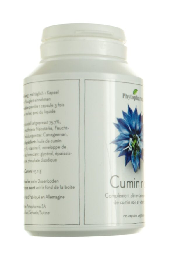 CONTENTBACK PHYTOPHARMA Schwarzkümmelöl Kaps 500 mg 170 Stk