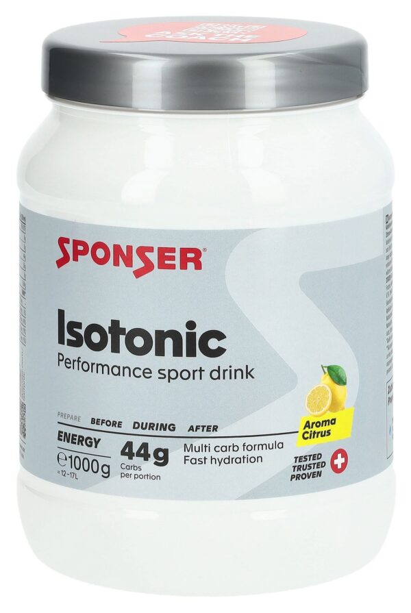 PICFRONT3D SPONSER Isotonic Citrus Ds 1000 g