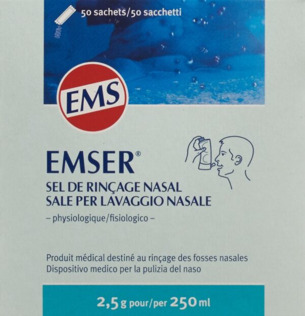 PICBACK EMSER Nasenspülsalz 50 Btl 2.5 g