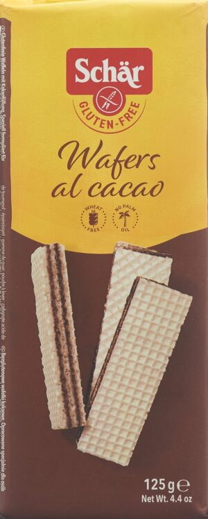 SCHÄR Kakao Waffeln glutenfrei 125 g