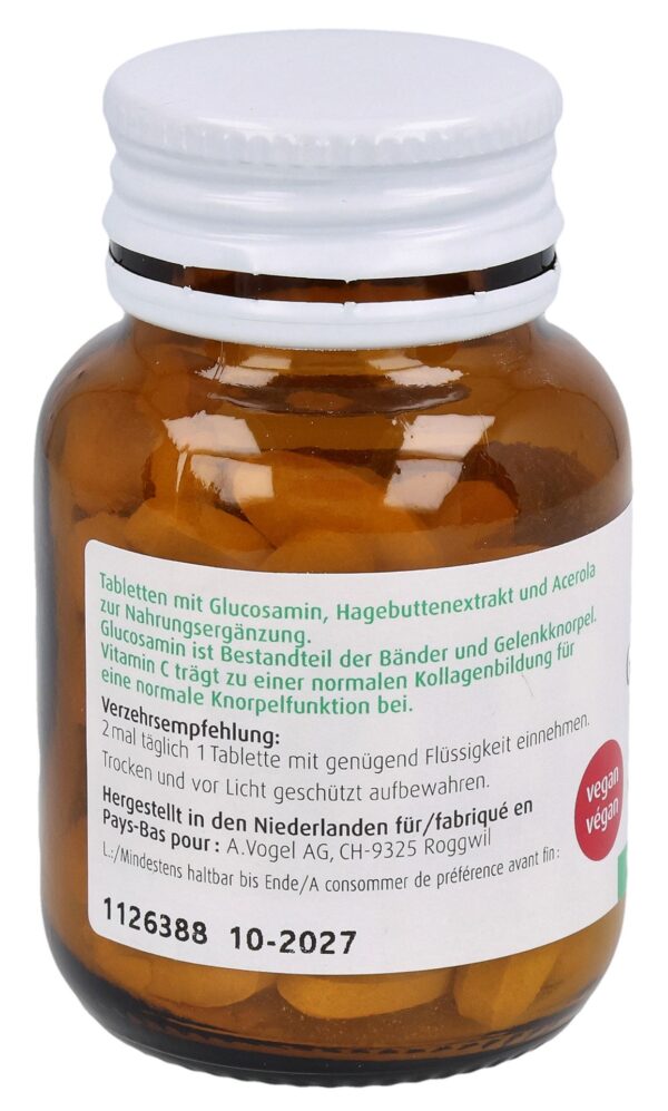 CONTENTBACK VOGEL Glucosamin Plus Tabl m Hagebuttenext 60 Stk