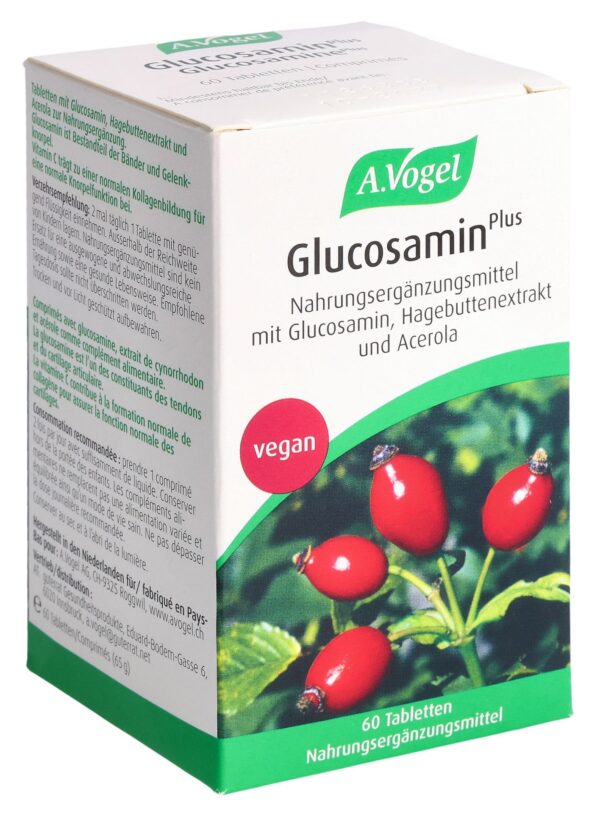 PICFRONT3D VOGEL Glucosamin Plus Tabl m Hagebuttenext 60 Stk