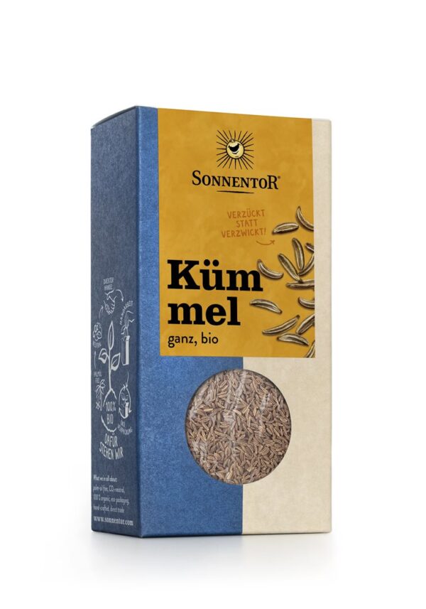 PICFRONT3D SONNENTOR Kümmel ganz BIO 60 g