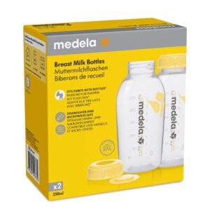 MEDELA Milchflasche 250ml inkl Deckel m Einl 2 Stk