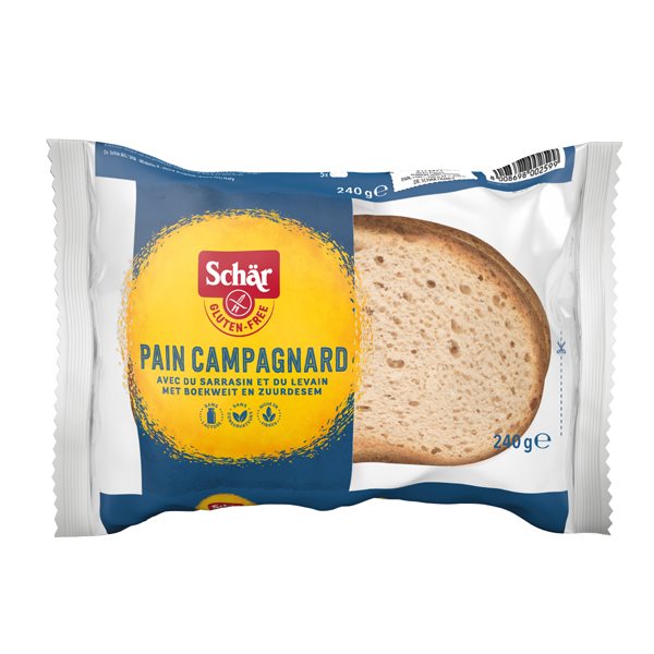 PICFRONT3D SCHÄR Pain campagnard geschnitten glutenfrei 240 g