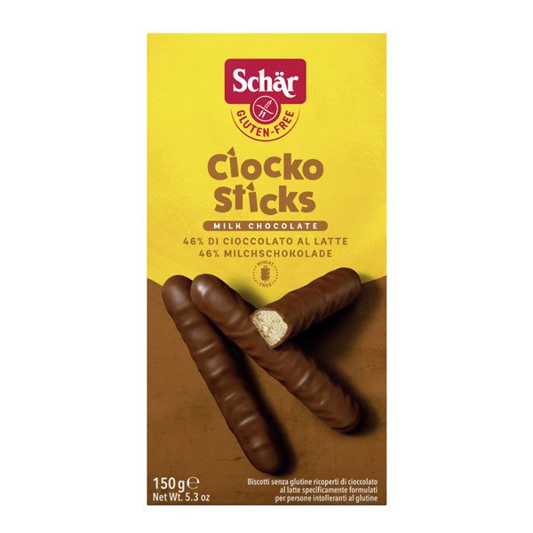 PICFRONT3D SCHÄR Ciocko Sticks glutenfrei 150 g