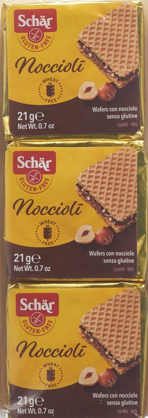 SCHÄR Noccioli Snack 3er Pack glutenfrei 63 g