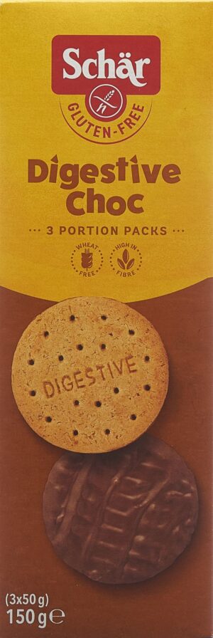 SCHÄR Digestive Choc glutenfrei 150 g