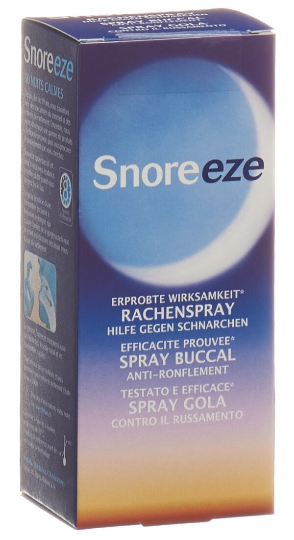 PICFRONT3D SNOREEZE doucenuit Anti-Schnarch Rachenspr 23.5 ml
