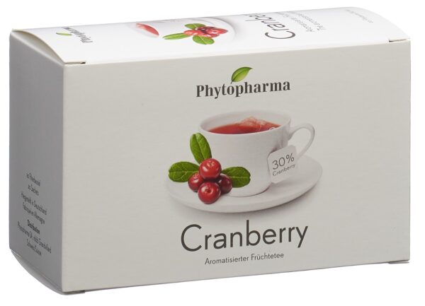 PICFRONT3D PHYTOPHARMA Cranberry Tee Btl 20 Stk