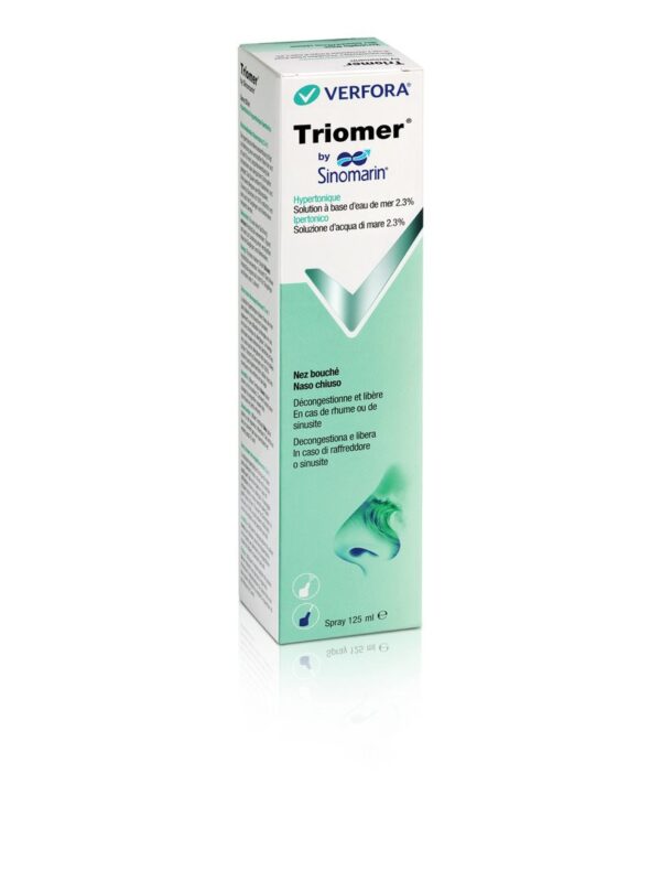 PICBACK3D TRIOMER Nasenspray Sinomarin hypertonisch 125 ml