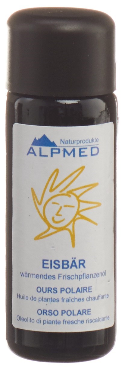 PICFRONT3D ALPMED Frischpflanzenöl Eisbär wärmend 50 ml