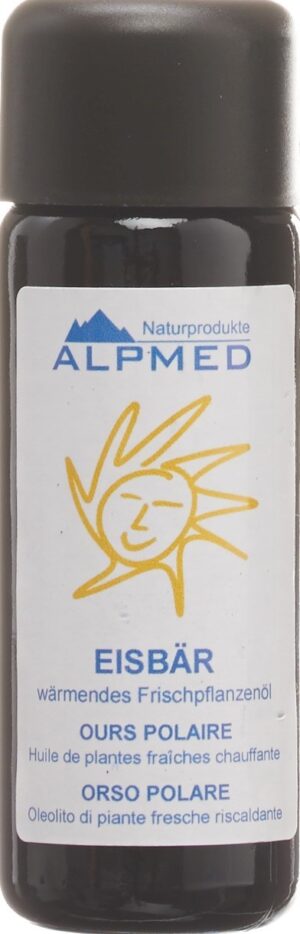 ALPMED Frischpflanzenöl Eisbär wärmend 50 ml