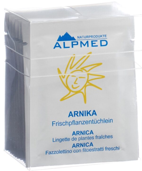 PICFRONT3D ALPMED Frischpflanzentüchlein Arnika 13 Stk