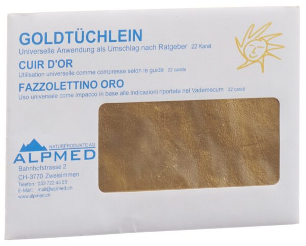 PICFRONT3D ALPMED Goldtüchlein