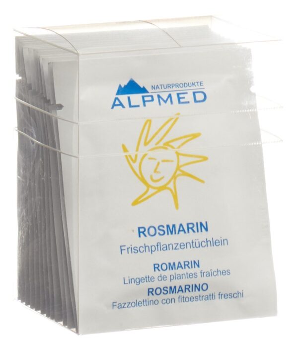 PICFRONT3D ALPMED Frischpflanzentüchlein Rosmarin 13 Stk