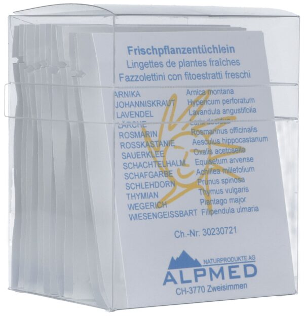 PICFRONT3D ALPMED Frischpflanzentüchlein assortiert 13 Stk