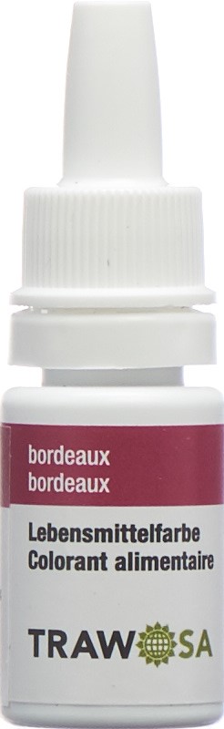 TRAWOSA Lebensmittelfarbstoff bordeaux 10 ml
