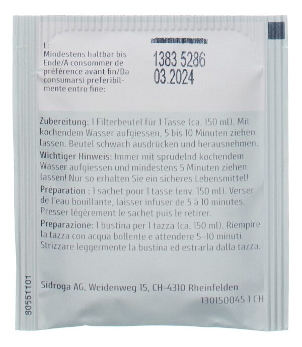 CONTENTBACK SIDROGA Wellness Frühlingsfit 20 Btl 1.5 g