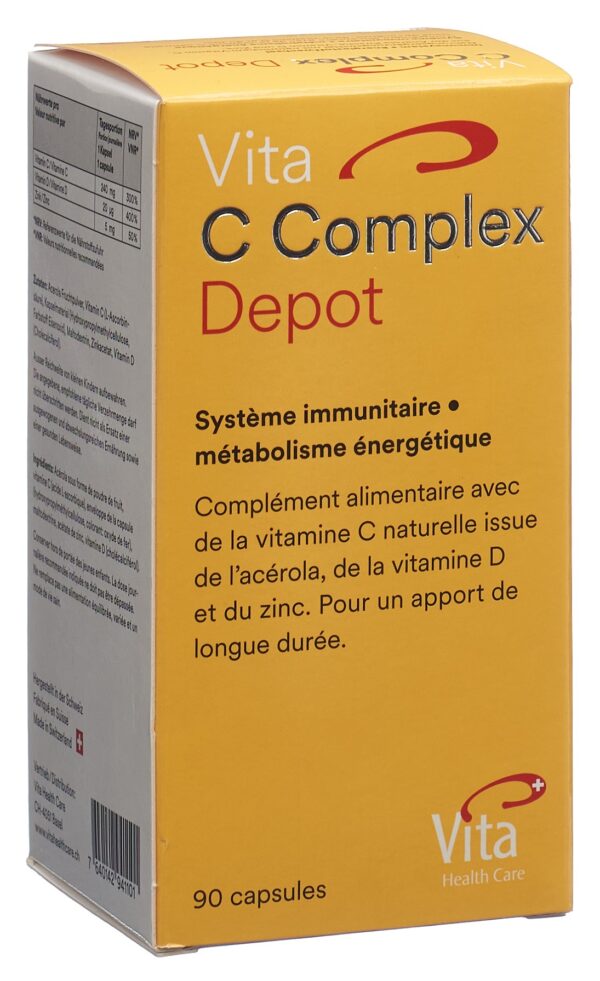 PICBACK3D VITA C COMPLEX Depot Kaps 90 Stk