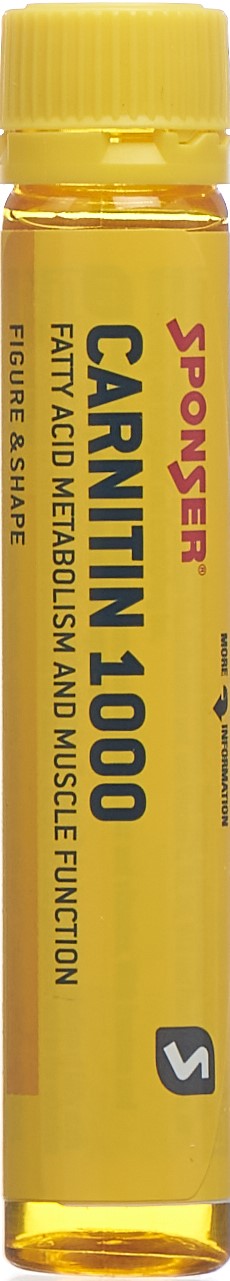 SPONSER Carnitin 1000 Peach Amp 25 ml