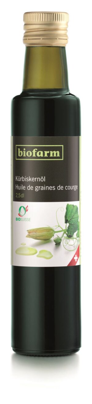 BIOFARM Kürbiskernöl CH Knospe Fl 250 ml