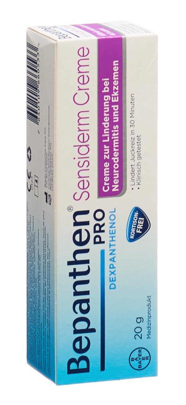 PICFRONT3D BEPANTHEN PRO Sensiderm Creme 20 g