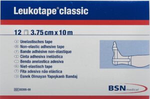 PICFRONT LEUKOTAPE classic economy 10mx3.75cm weiss 12 Stk
