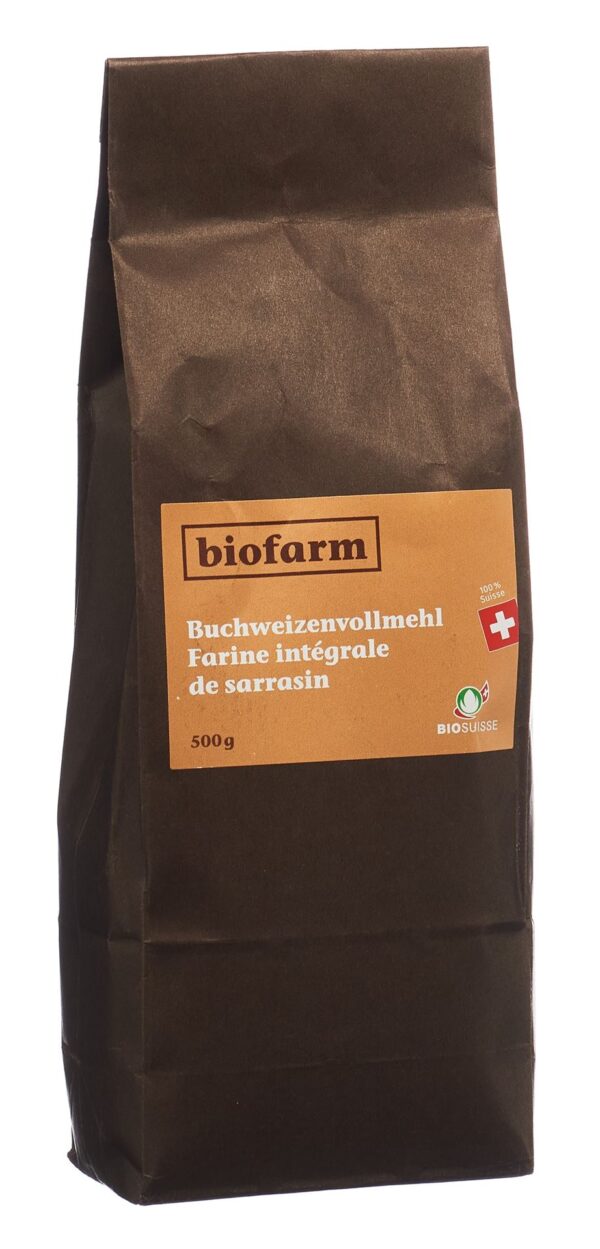 PICFRONT3D BIOFARM Buchweizenvollmehl CH Btl 500 g