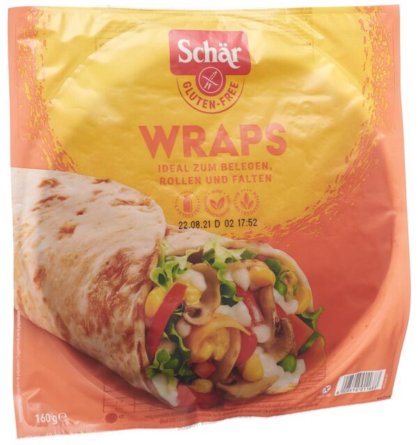 PICFRONT3D SCHÄR Wraps glutenfrei 160 g