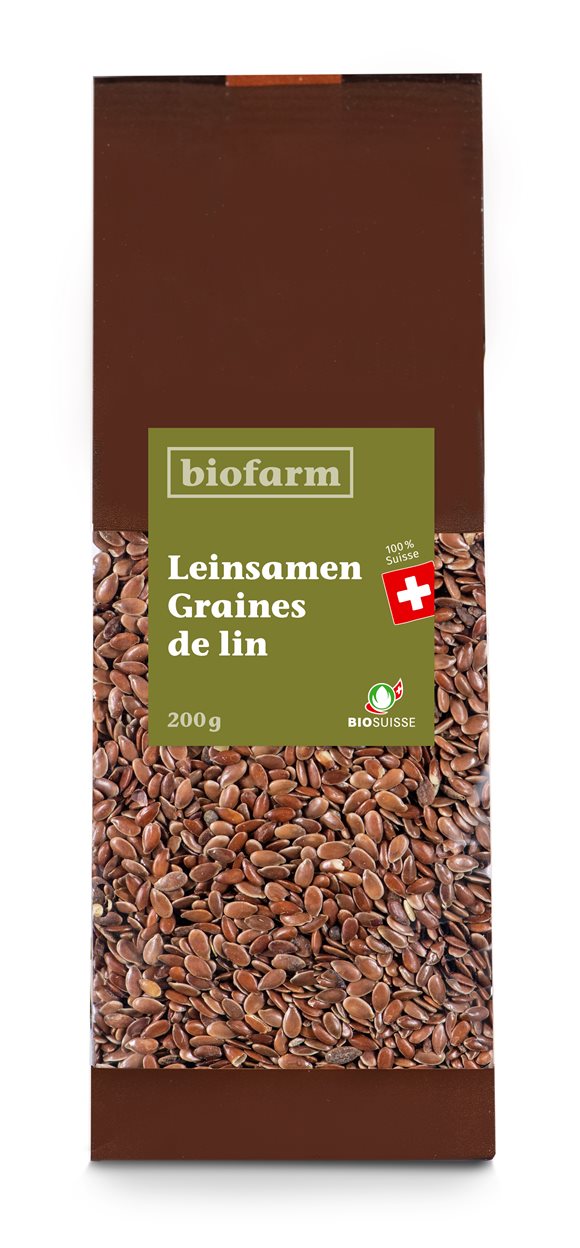PICFRONT3D BIOFARM Leinsamen Knospe CH Btl 200 g