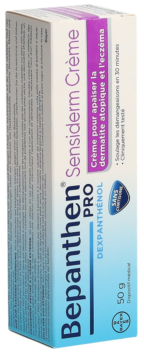 PICBACK3D BEPANTHEN PRO Sensiderm Creme 50 g