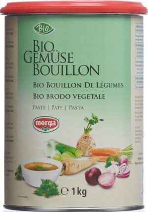 MORGA Gemüse Bouillon Paste Bio Ds 1000 g
