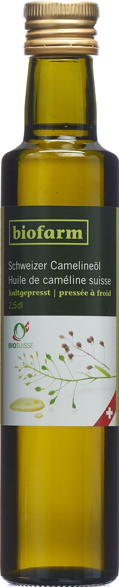 PICFRONT BIOFARM Camelineöl CH Knospe Fl 250 ml