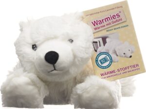 WARMIES Wärme-Stofftier Eisbär