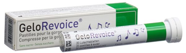 PICBACK3DPLUS GELOREVOICE Halstabletten Cassis 20 Stk