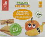 FRECHE FREUNDE Knusper-Schnitte Banane&Kürbis 84 g