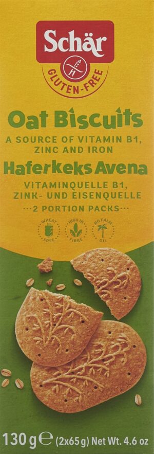 SCHÄR Avena Haferkeks glutenfrei 130 g