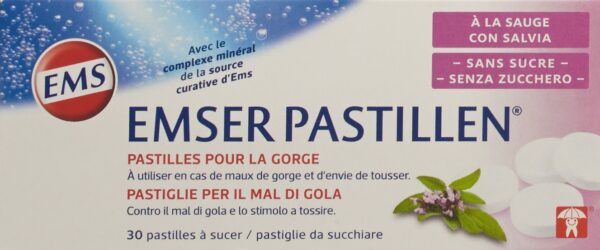 PICBACK EMSER Pastillen zuckerfrei mit Salbei 30 Stk