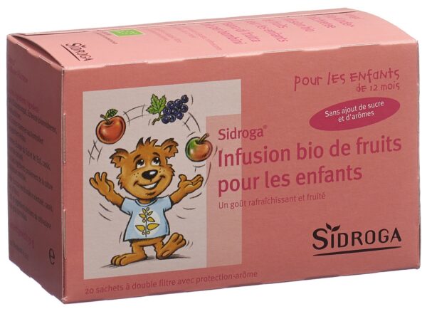 PICBACK3D SIDROGA Bio Kinder Früchtetee 20 Btl 1.5 g