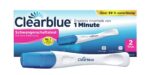 CLEARBLUE Schwangerschaftstest Schnell Erken 2 Stk