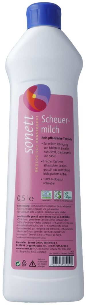 SONETT Scheuermilch Fl 500 ml
