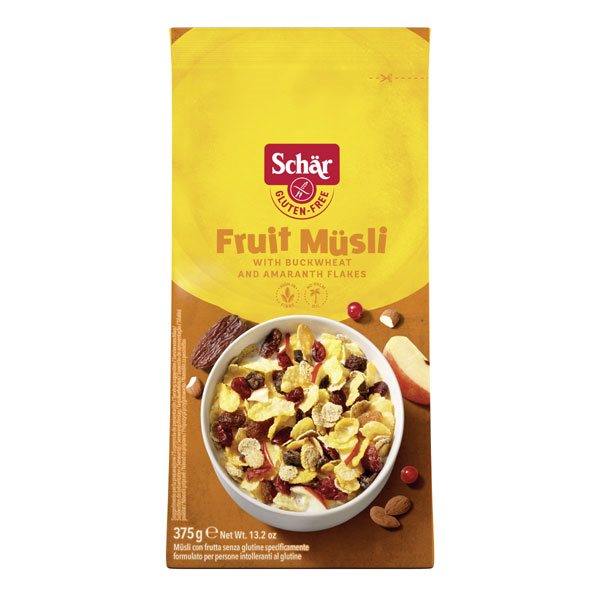 PICFRONT3D SCHÄR Müesli Fruit glutenfrei Btl 375 g