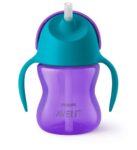 PHILIPS AVENT Strohhalm-Becher 200ml Girl lila