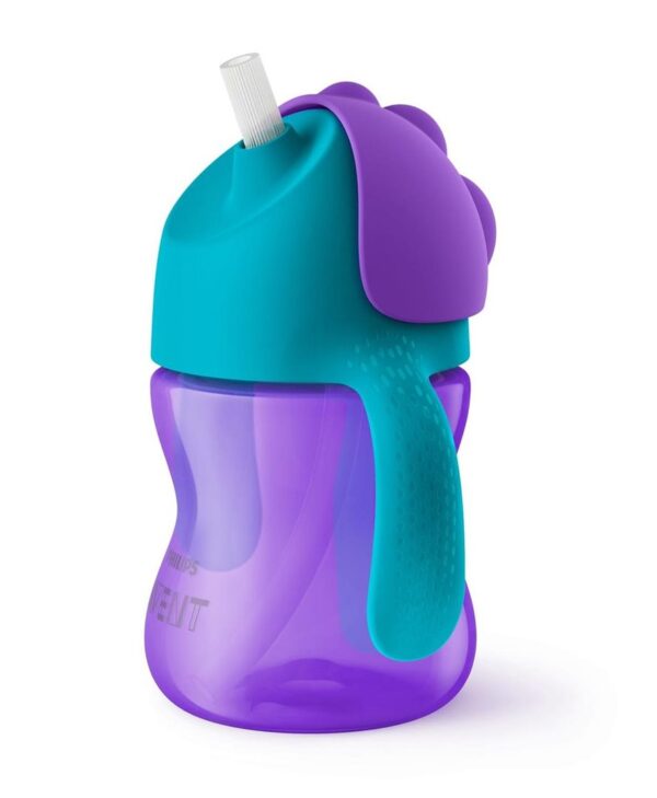 PHILIPS AVENT Strohhalm-Becher 200ml Girl lila