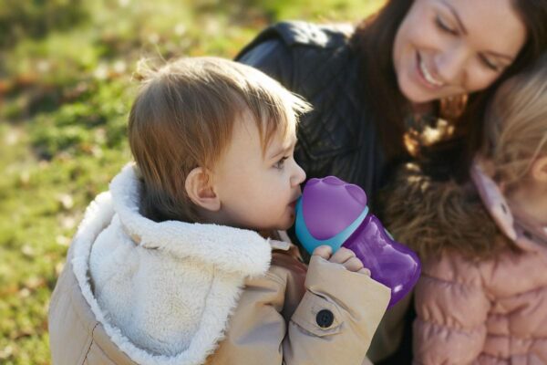 PHILIPS AVENT Strohhalm-Becher 200ml Girl lila