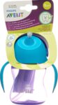 PHILIPS AVENT Strohhalm-Becher 200ml Girl lila