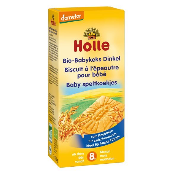 PICFRONT3D HOLLE Babykeks Dinkel Bio 150 g